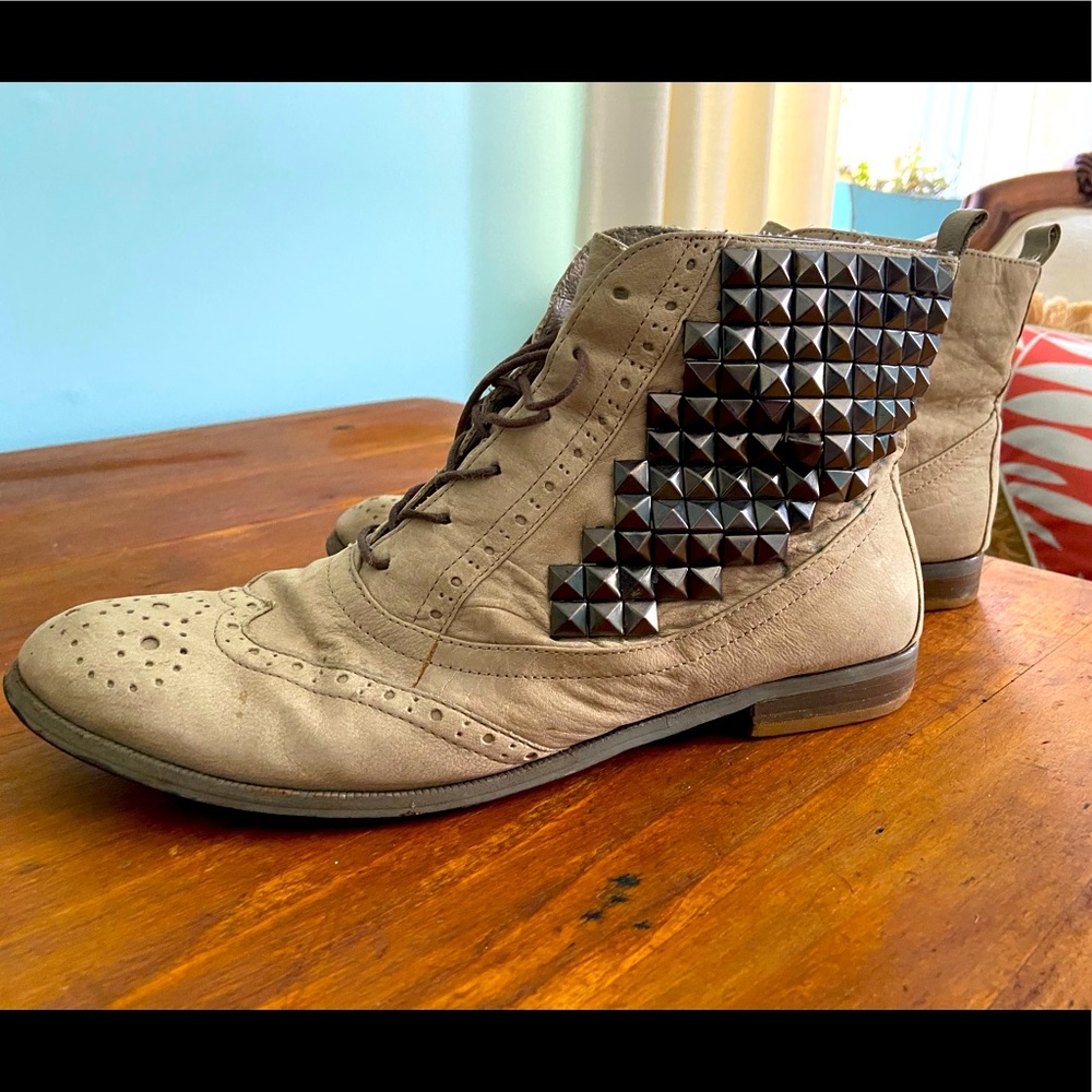 Vintage Sam Edelman Studded Booties from Free People